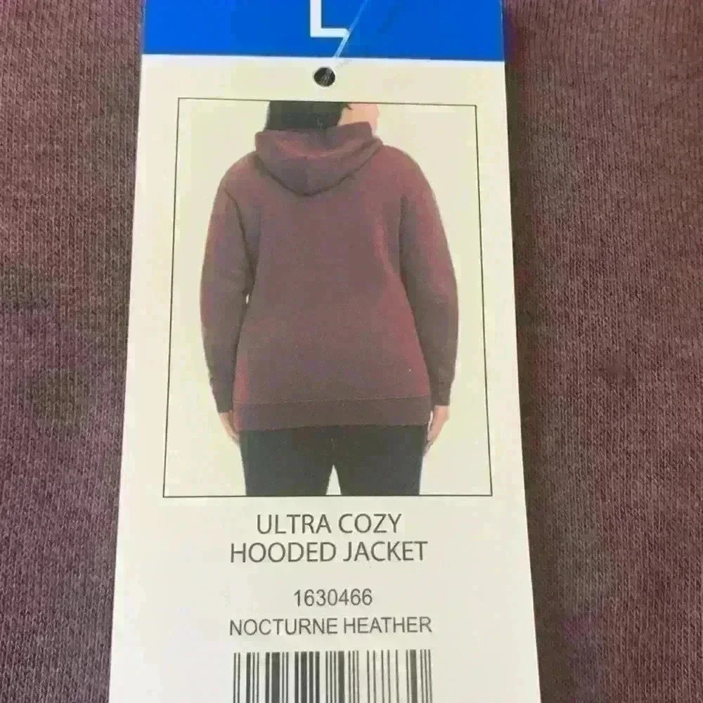 Danskin Cozy Hooded Jacket - Picture 3 of 4